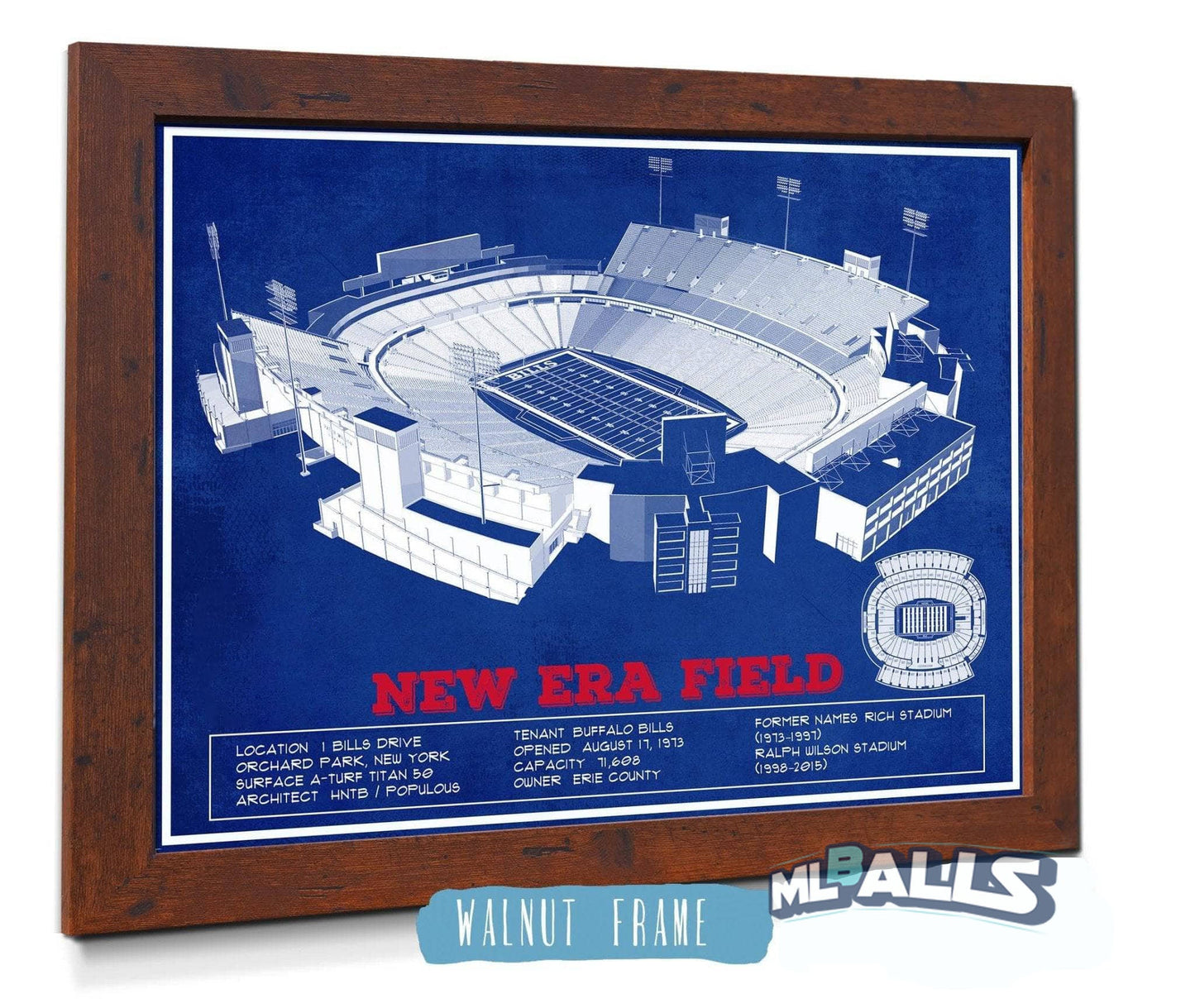 New Era Field Buffalo Bills Team Color