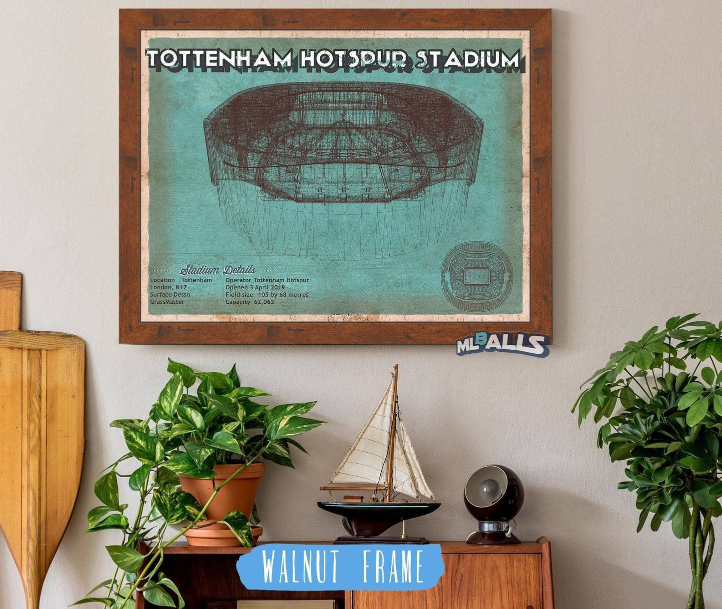 Tottenham Hotspur Football Club Soccer Print