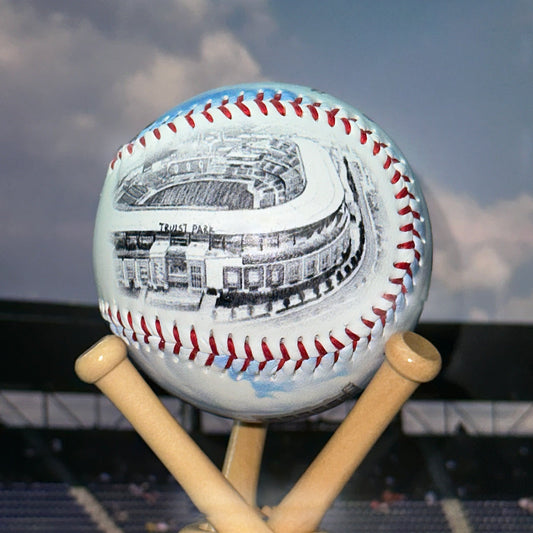 Truist Park Hand Drawn Stadium Baseballs