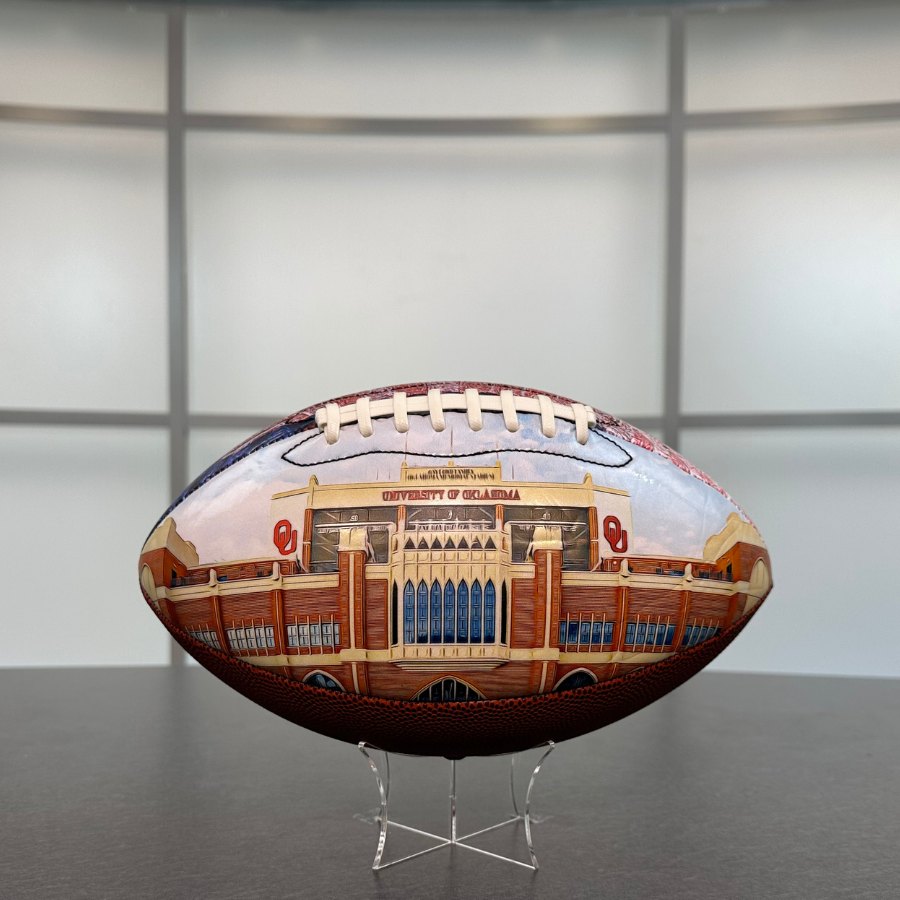 Oklahoma Memorial Stadium Football University Series