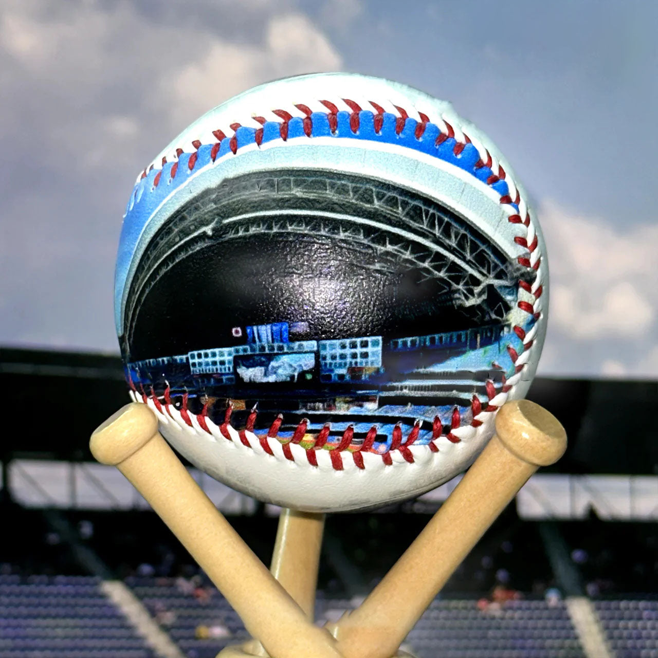 Rogers Centre Hand Drawn Stadium Baseballs