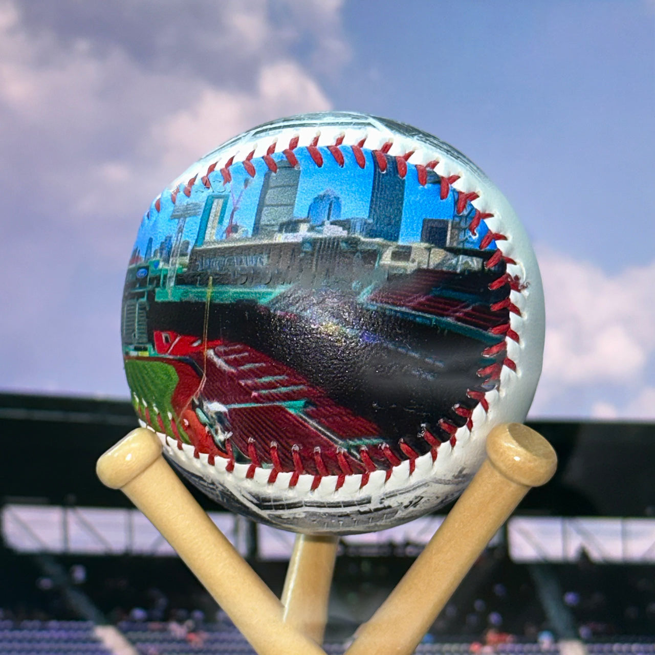 Fenway Park Hand Drawn Stadium Baseballs