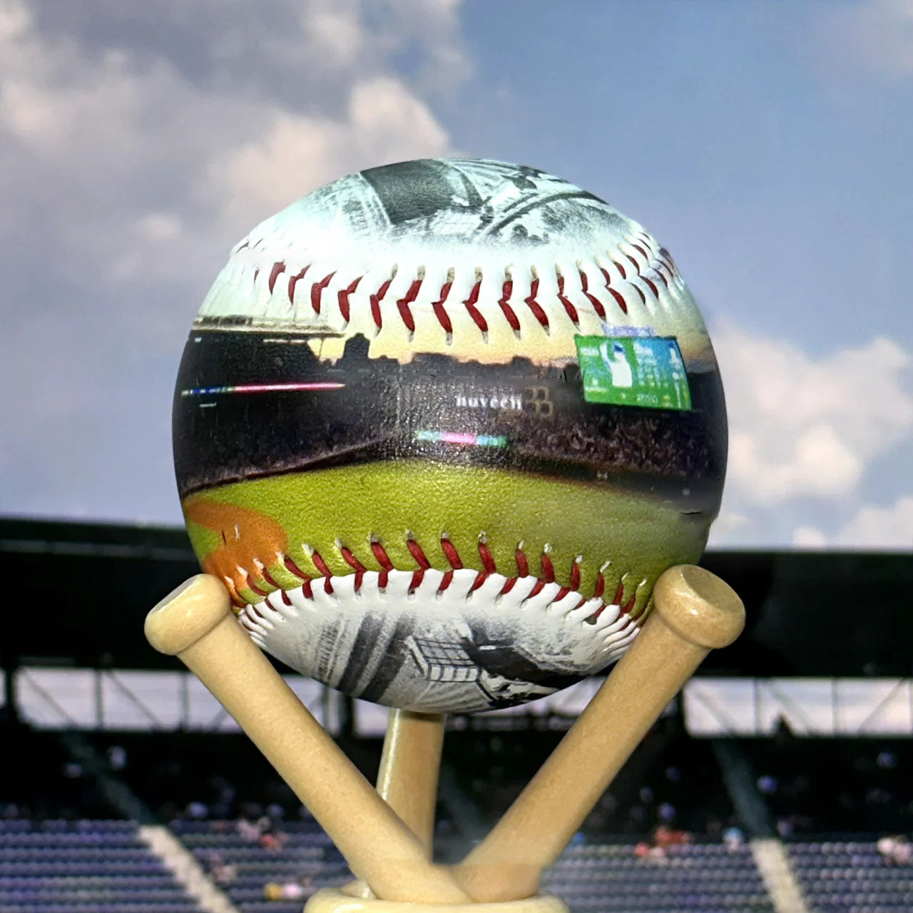 Wrigley Field Hand Drawn Stadium Baseballs