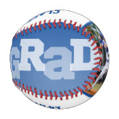 🎓Athlete GRAD Ombre Graduation Photo Baseball