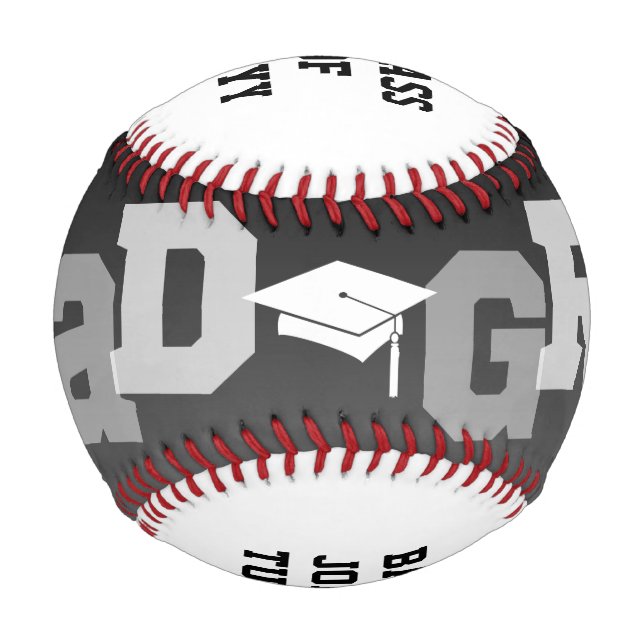 🎓Athlete GRAD Ombre Graduation Photo Baseball