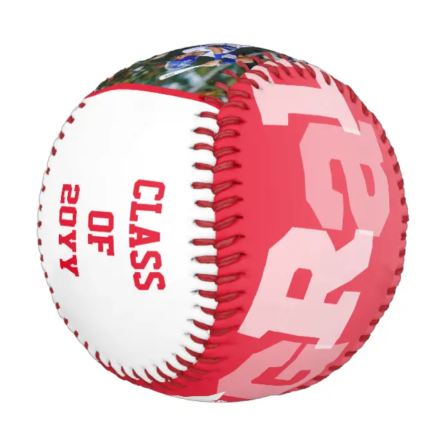 🎓Athlete GRAD Ombre Graduation Photo Baseball