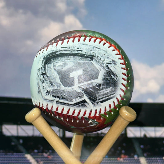 Fenway Park Hand Drawn Stadium Baseballs
