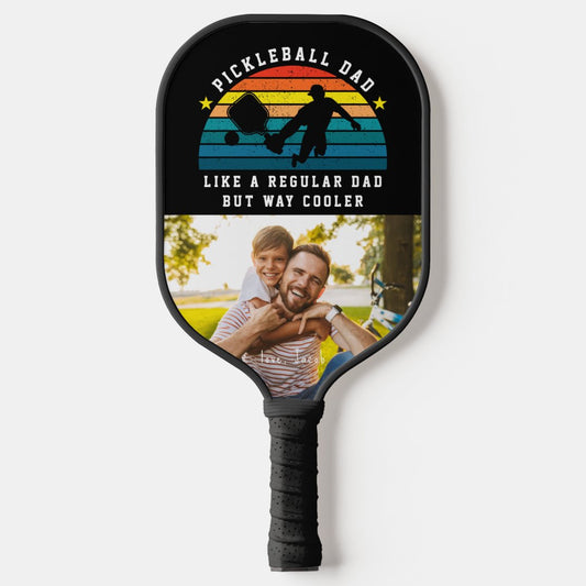 Pickleball Dad | Custom Photo Pickleball Paddle