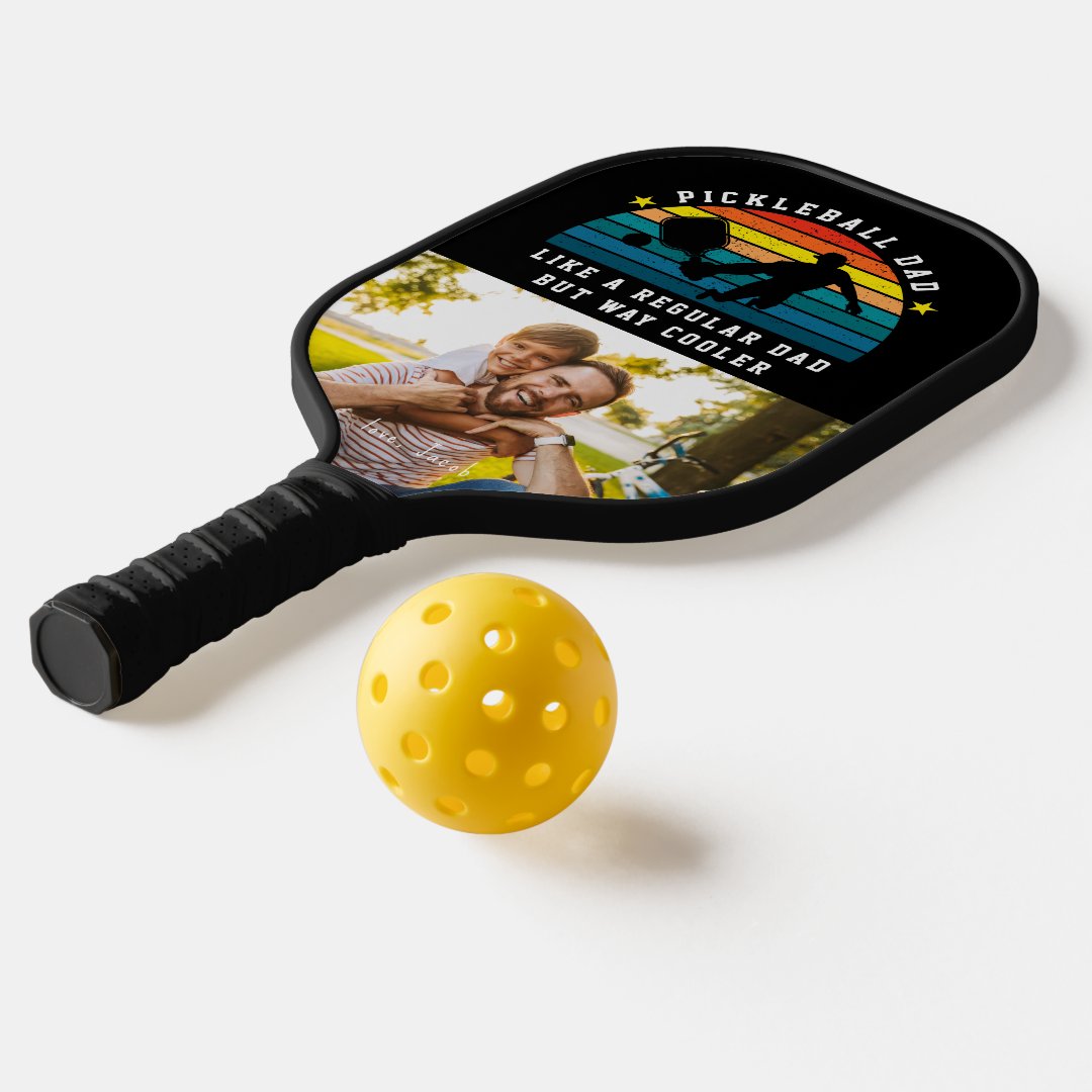 Pickleball Dad | Custom Photo Pickleball Paddle