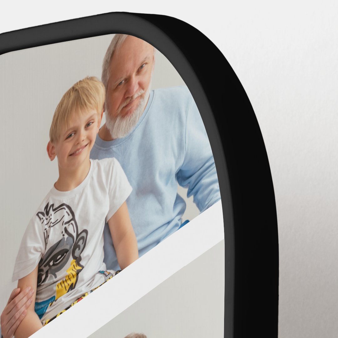 4 Photos Custom Pickleball Racquet - For Grandad, Dad Gifts!