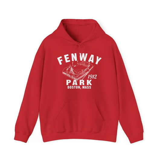 Fenway Park 1912 Baseball Hoodie - Home of Your Boston Red Sox - Unisex Hooded Sweatshirt