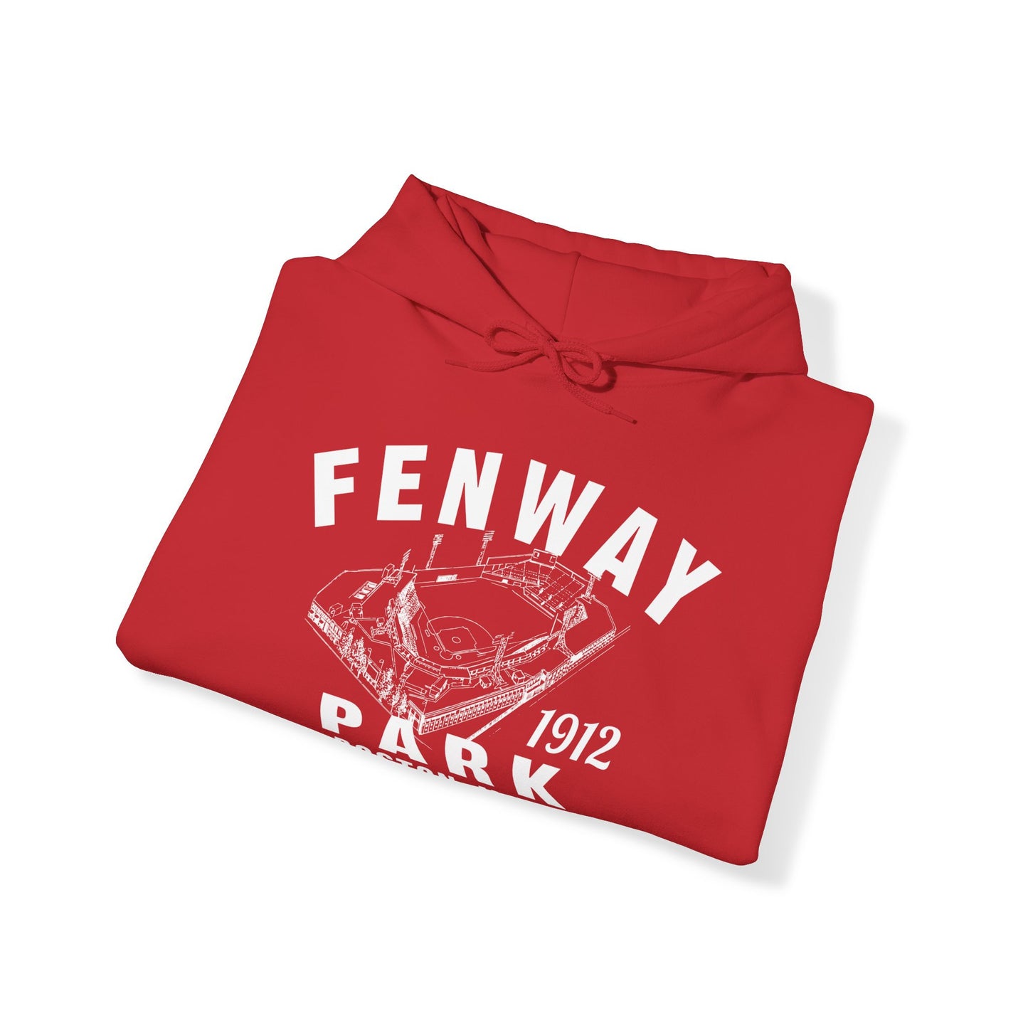 Fenway Park 1912 Baseball Hoodie - Home of Your Boston Red Sox - Unisex Hooded Sweatshirt