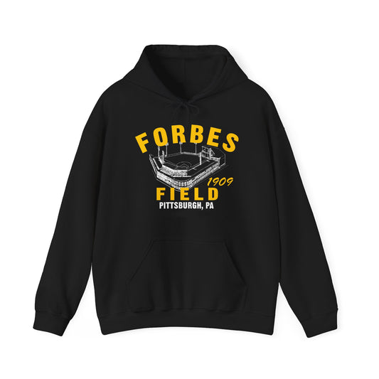 Forbes Field 1909 Baseball Hoodie - Past Home of Your Pittsburgh Pirates - Hooded Sweatshirt