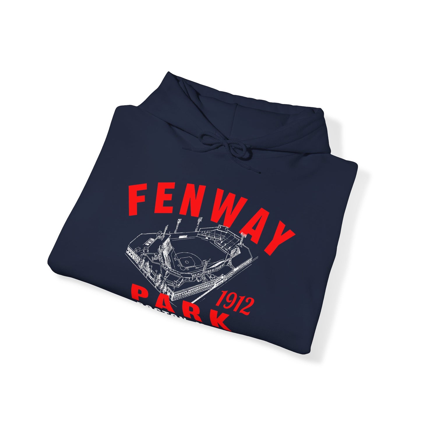 Fenway Park 1912 Baseball Unisex Hooded Sweatshirt - Home of Your Boston Red Sox