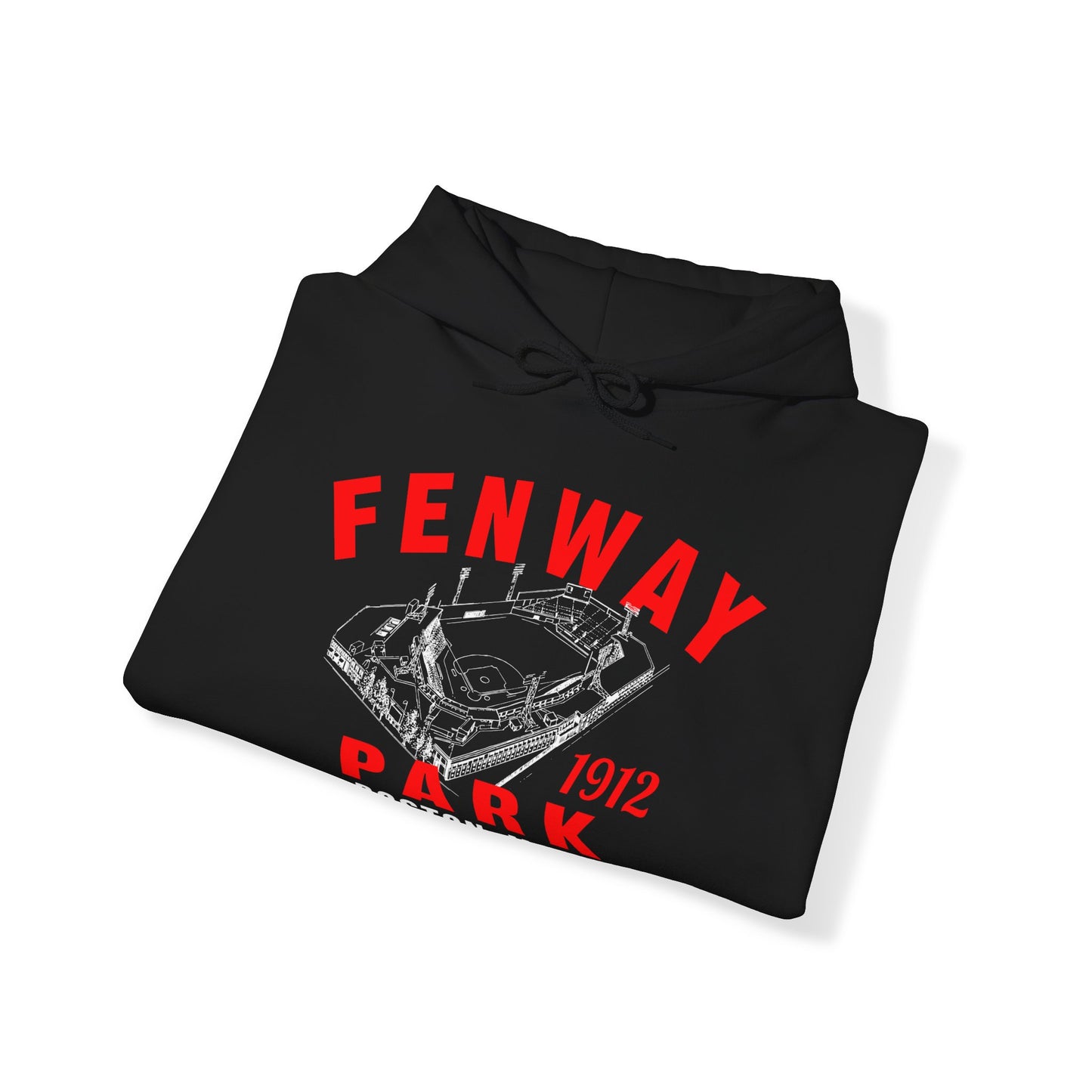 Fenway Park 1912 Baseball Unisex Hooded Sweatshirt - Home of Your Boston Red Sox