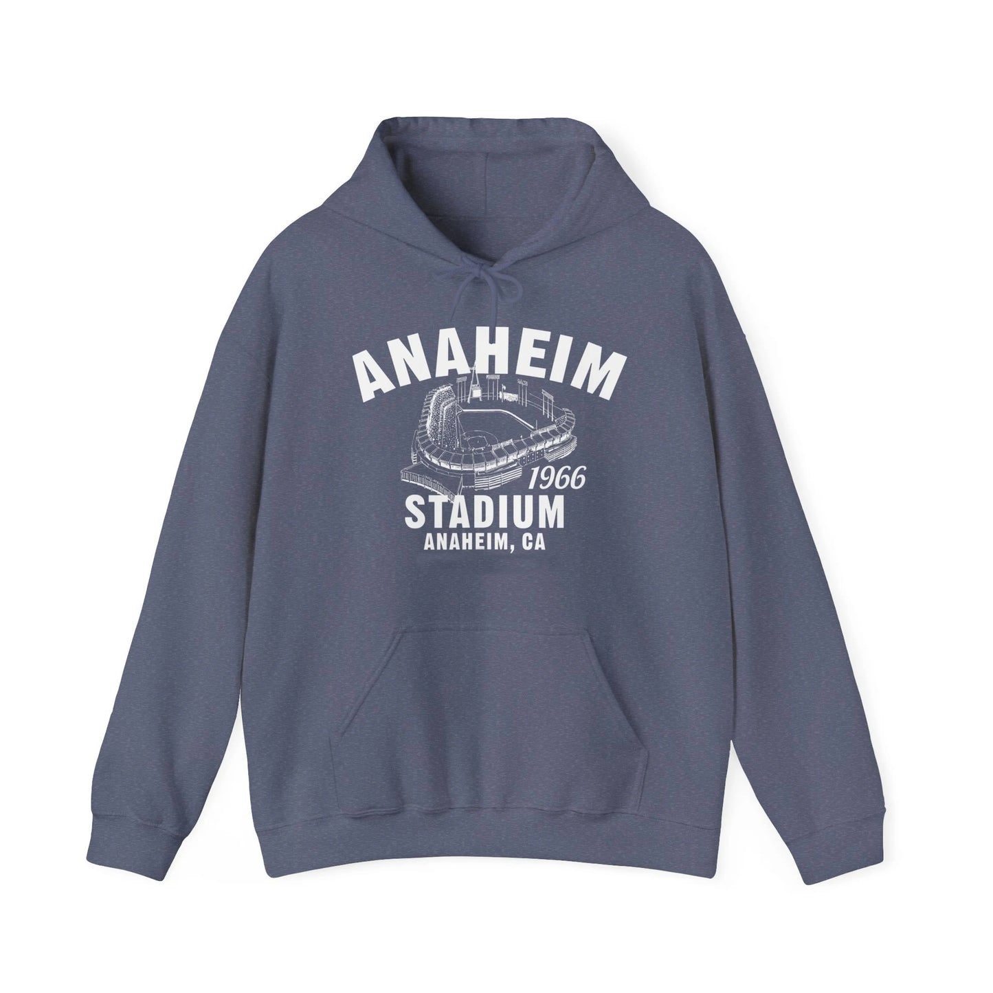 Anaheim Stadium 1966 Baseball - Home of Your Los Angeles Angels - Unisex Hooded Sweatshirt