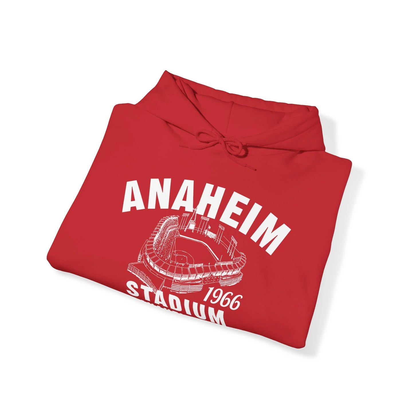 Anaheim Stadium 1966 Baseball - Home of Your Los Angeles Angels - Unisex Hooded Sweatshirt