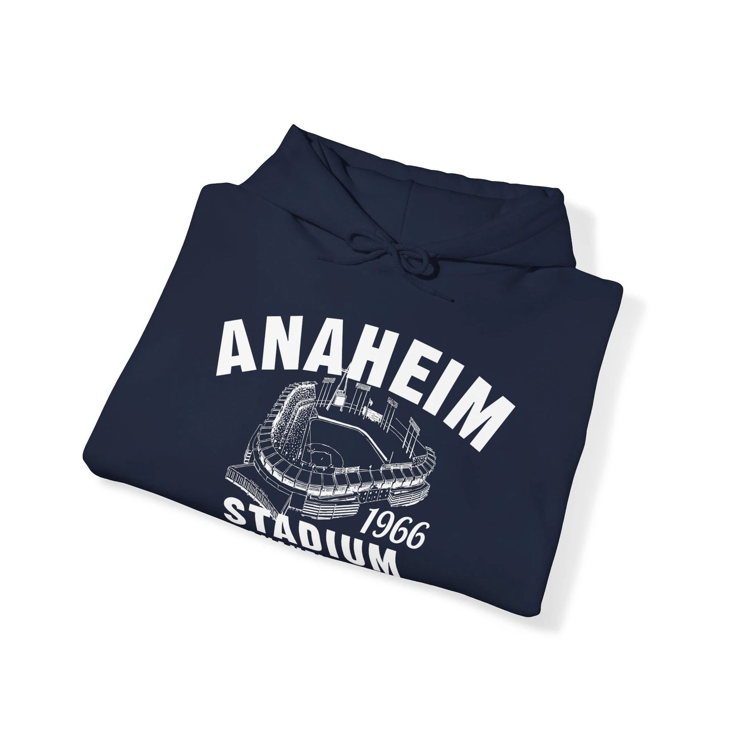 Anaheim Stadium 1966 Baseball - Home of Your Los Angeles Angels - Unisex Hooded Sweatshirt
