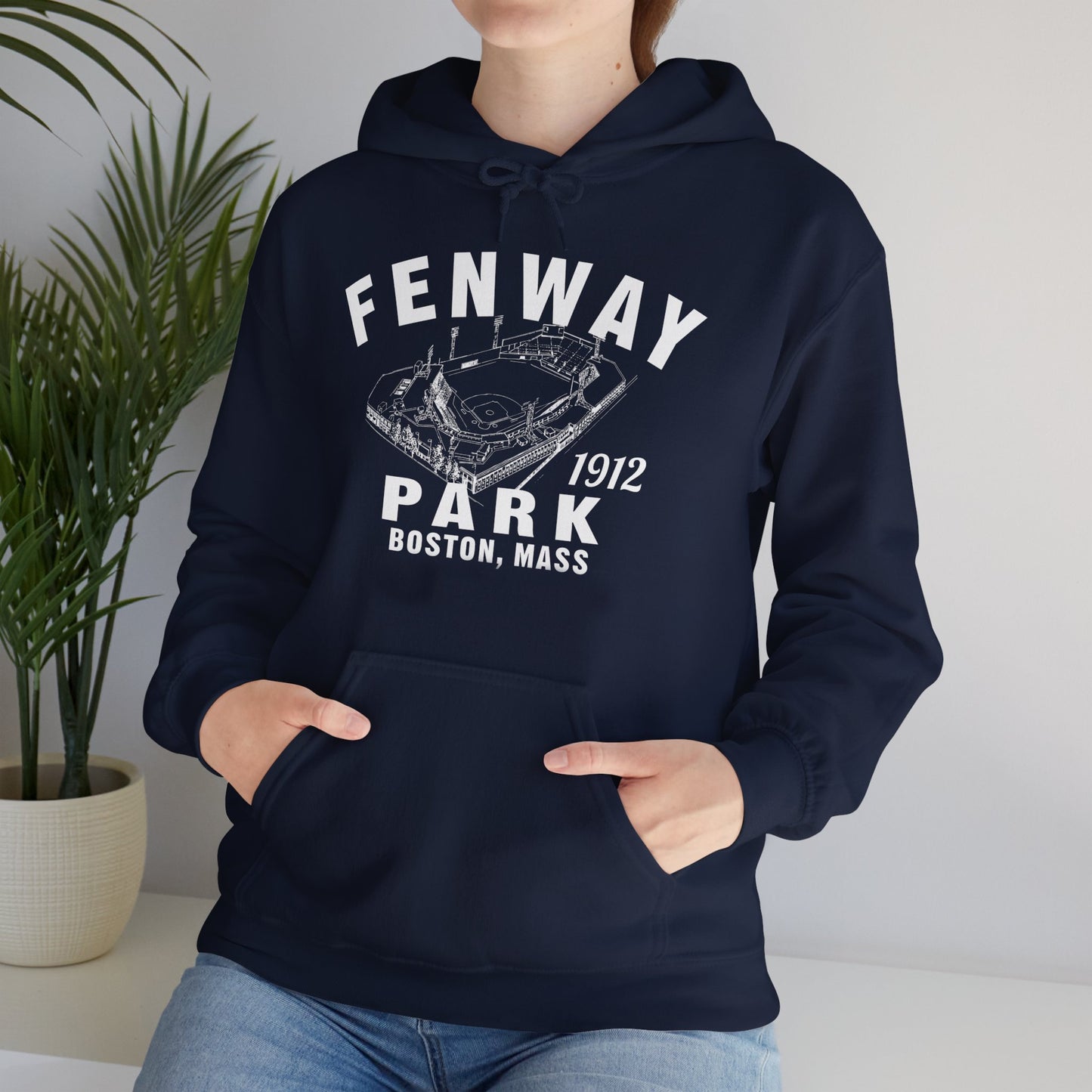 Fenway Park 1912 Baseball Hoodie - Home of Your Boston Red Sox - Unisex Hooded Sweatshirt
