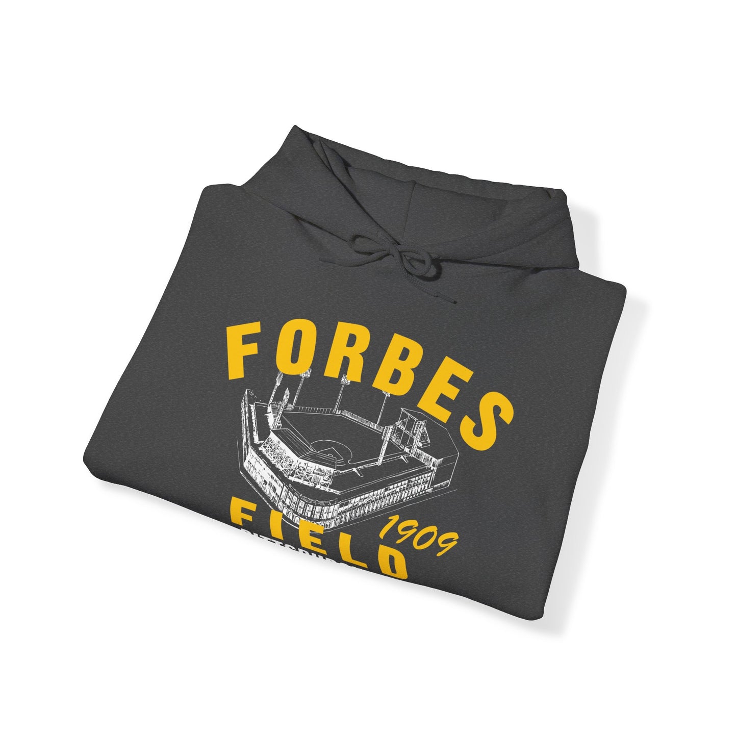 Forbes Field 1909 Baseball Hoodie - Past Home of Your Pittsburgh Pirates - Hooded Sweatshirt