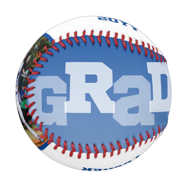 🎓Athlete GRAD Ombre Graduation Photo Baseball