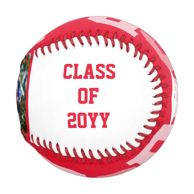 🎓Athlete GRAD Ombre Graduation Photo Baseball