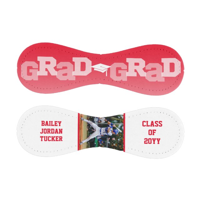 🎓Athlete GRAD Ombre Graduation Photo Baseball