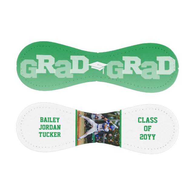 🎓Athlete GRAD Ombre Graduation Photo Baseball
