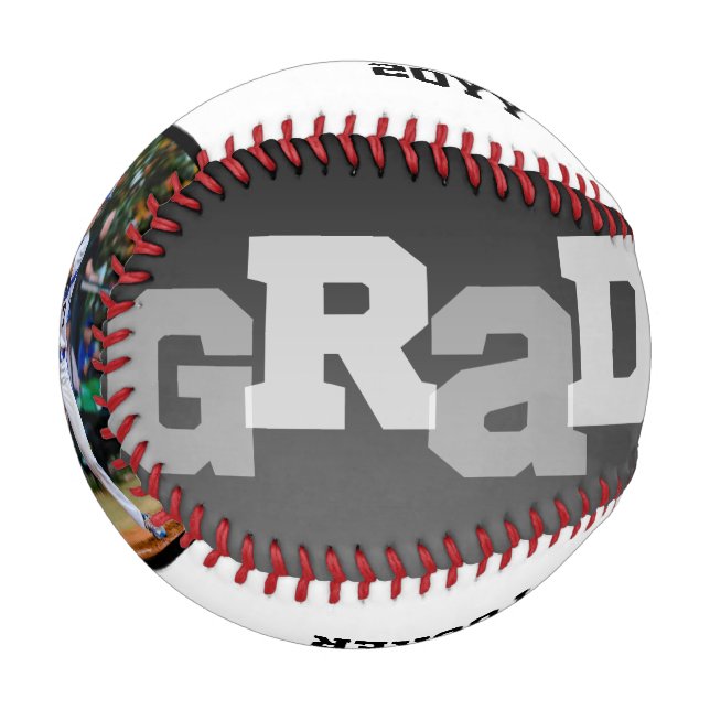 🎓Athlete GRAD Ombre Graduation Photo Baseball