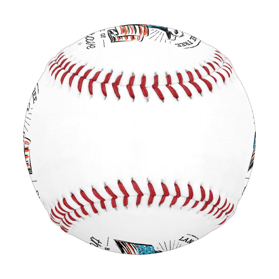 Baseball 4th July Independence Day