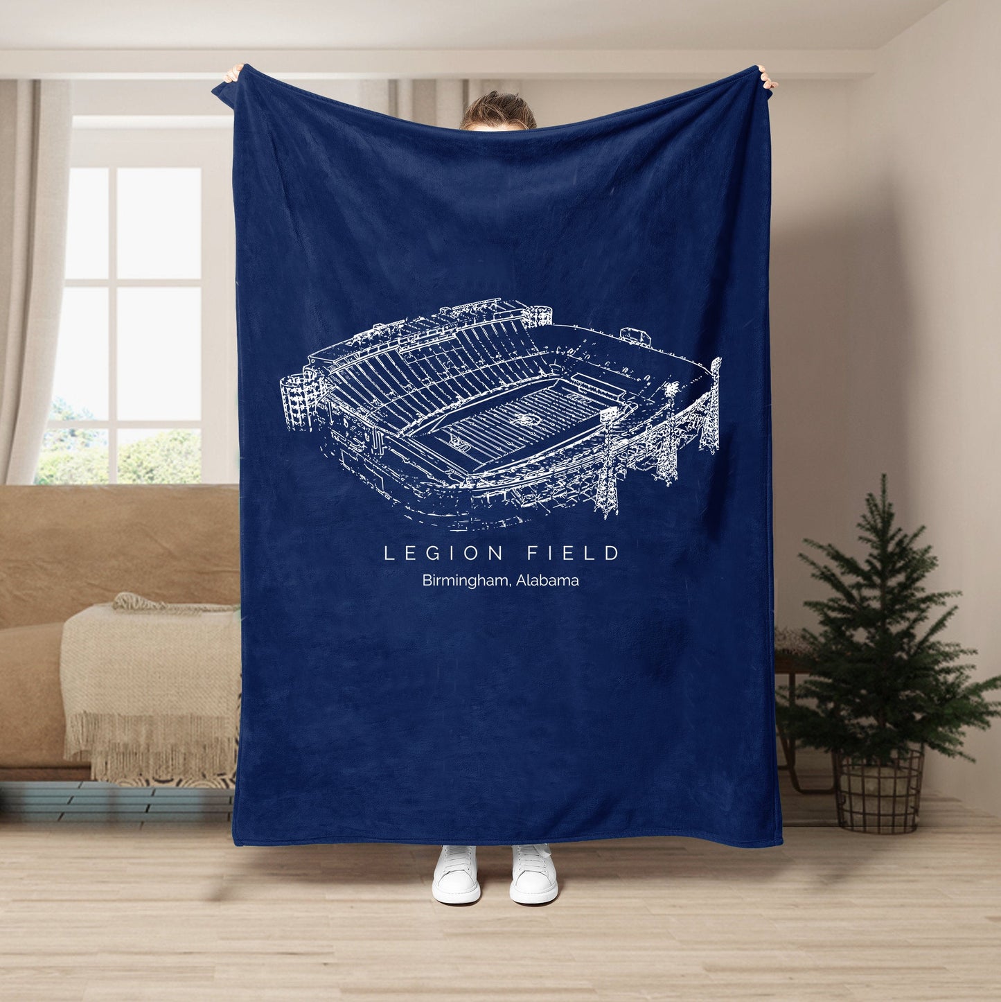 Legion Field Stadium  - UAB Blazers football,College Football Blanket