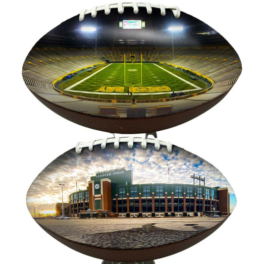 Lambeau Field Football Digital Painting Series