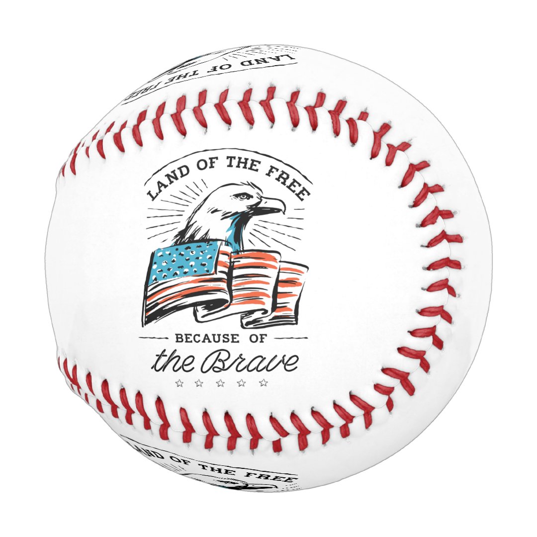 Baseball 4th July Independence Day