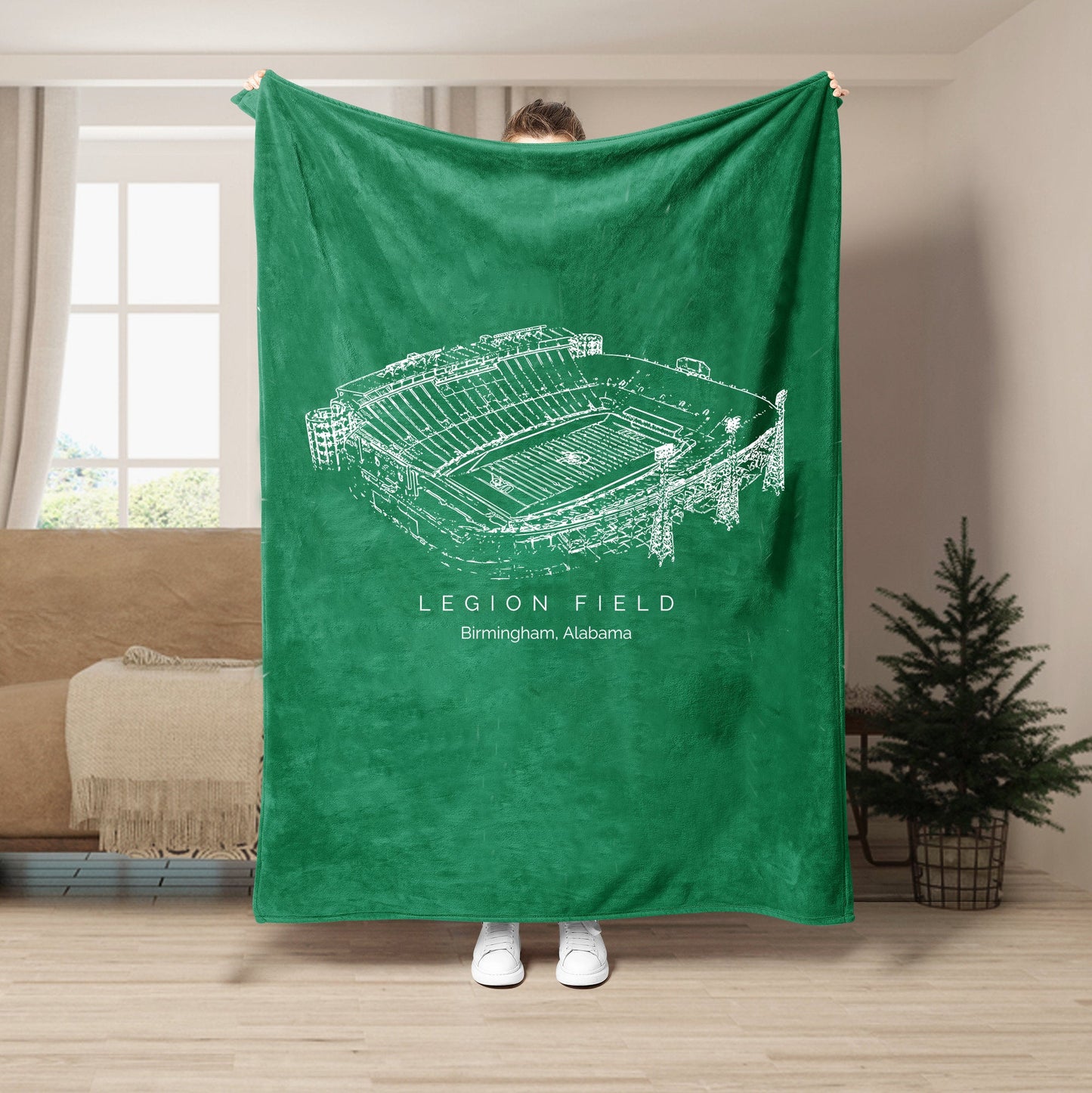 Legion Field Stadium  - UAB Blazers football,College Football Blanket