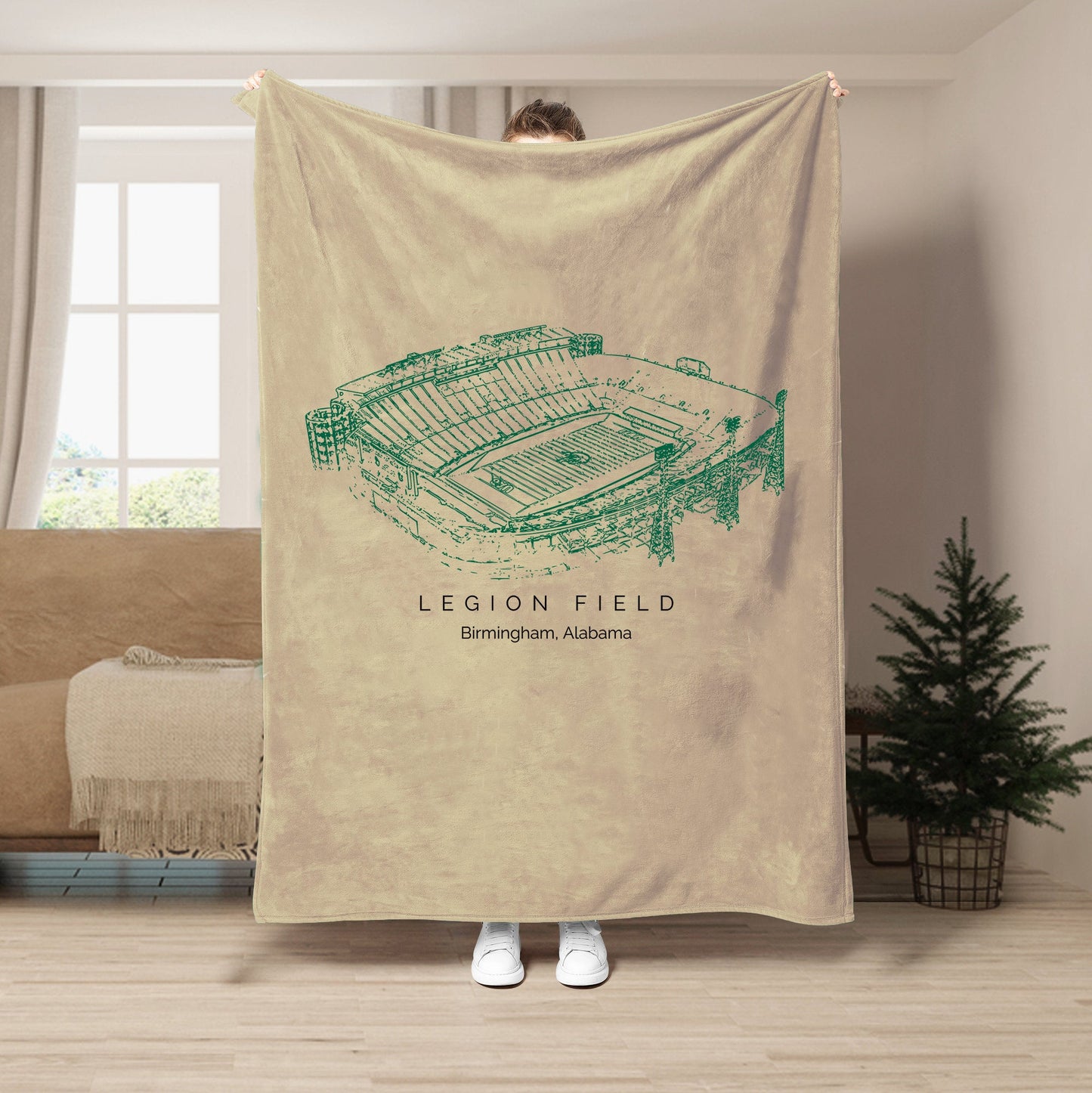 Legion Field Stadium  - UAB Blazers football,College Football Blanket
