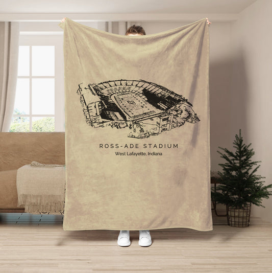 Ross–Ade Stadium - Purdue Boilermakers football,College Football Blanket