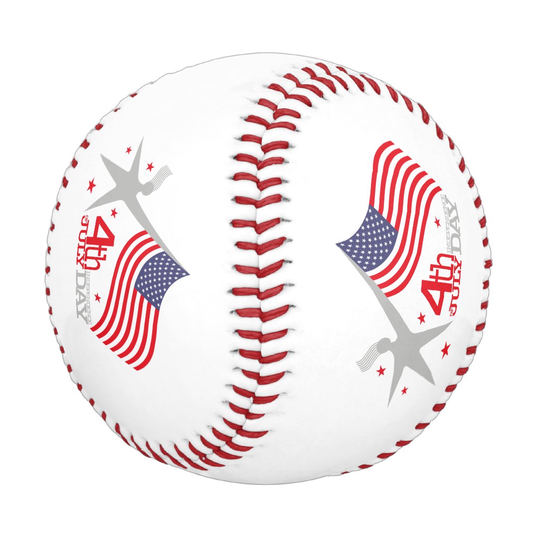 4th of JULY INDEPENDENCE Day Baseball