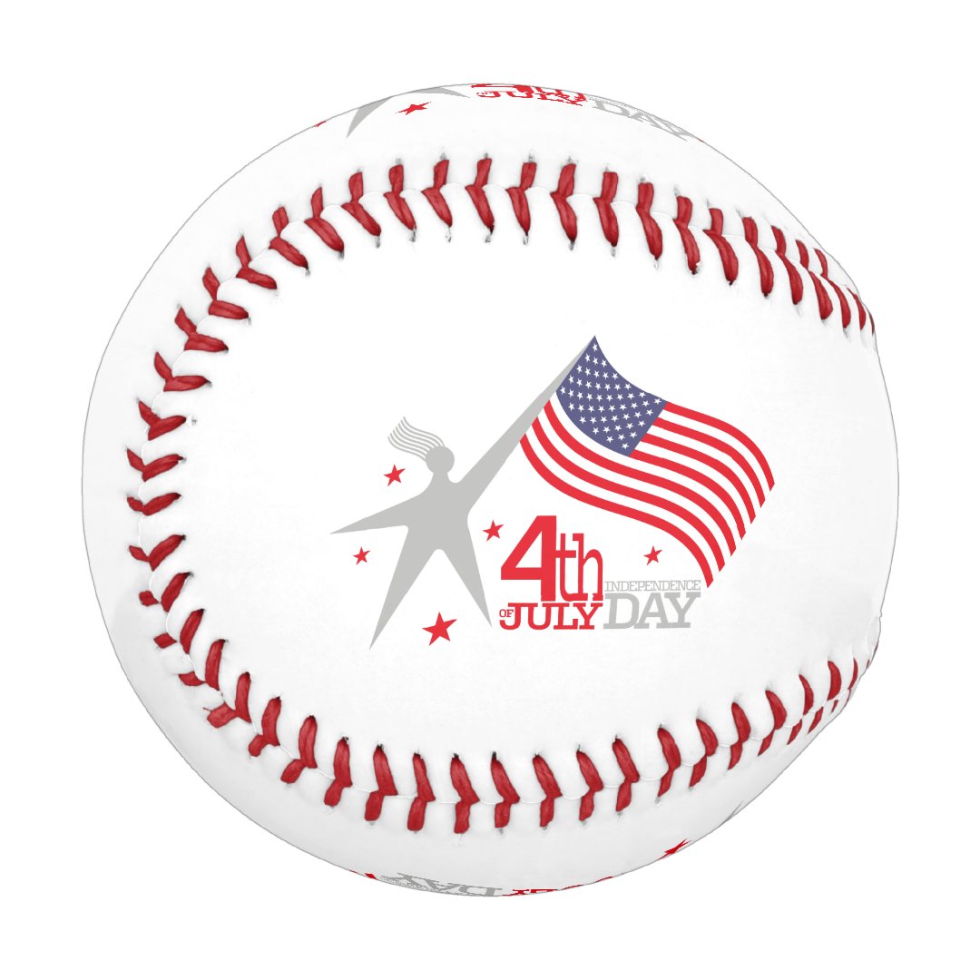 4th of JULY INDEPENDENCE Day Baseball