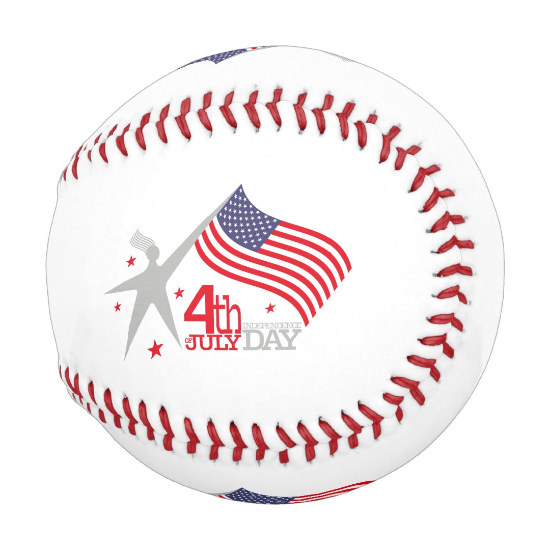 4th of JULY INDEPENDENCE Day Baseball