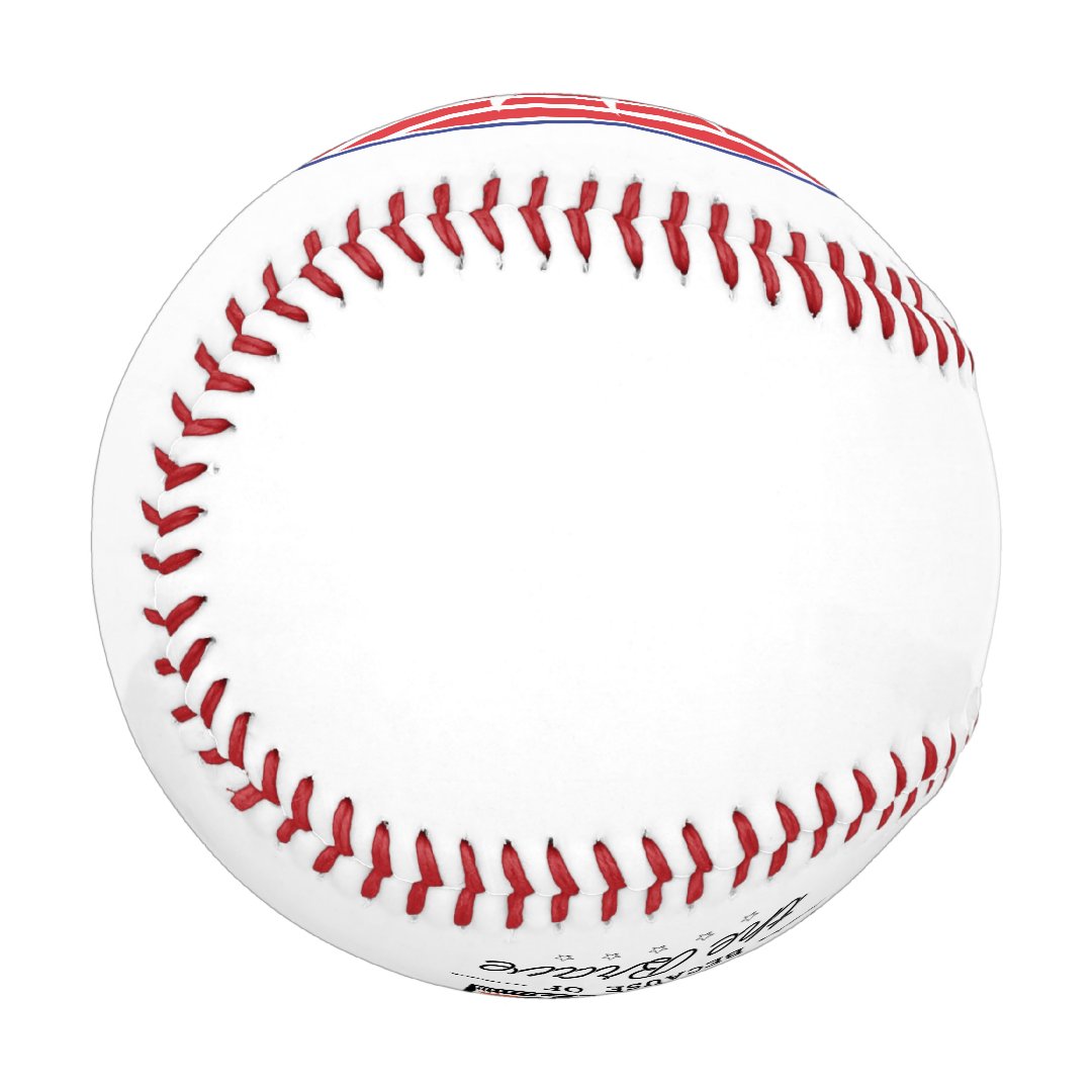 Baseball 4th July Independence Day America flag