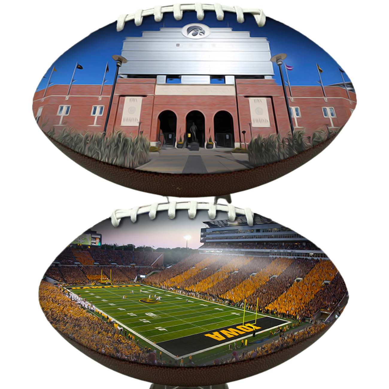 Kinnick Stadium Football University Series