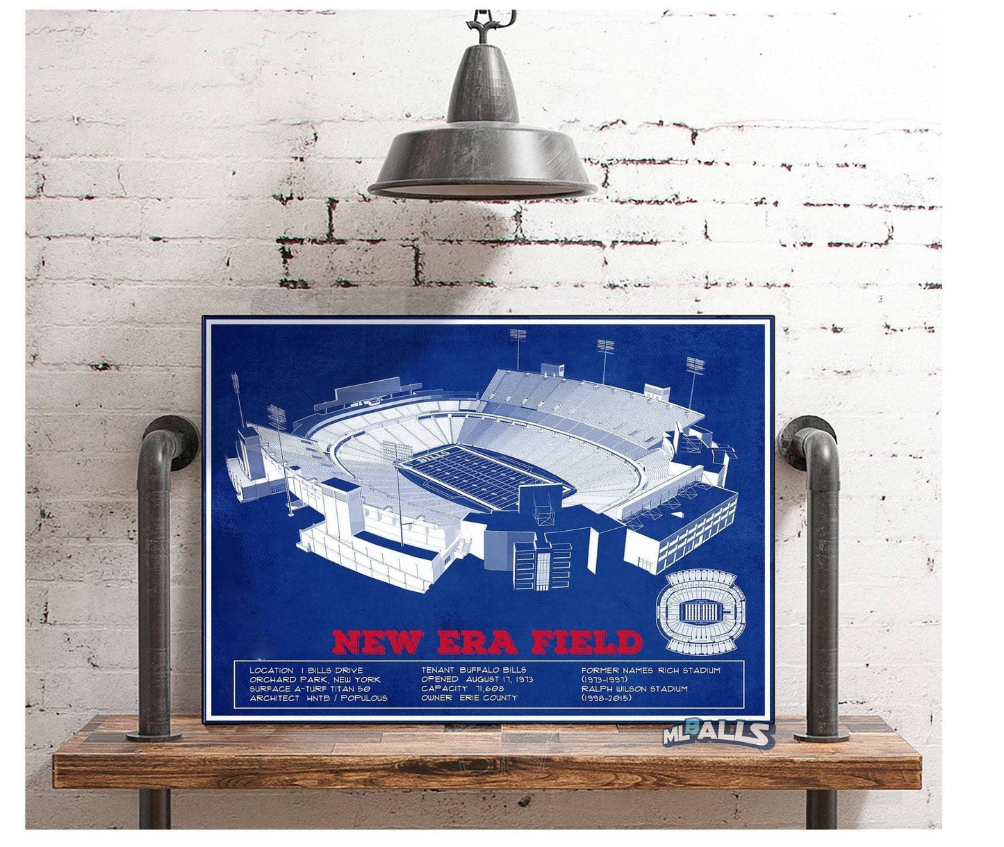 New Era Field Buffalo Bills Team Color