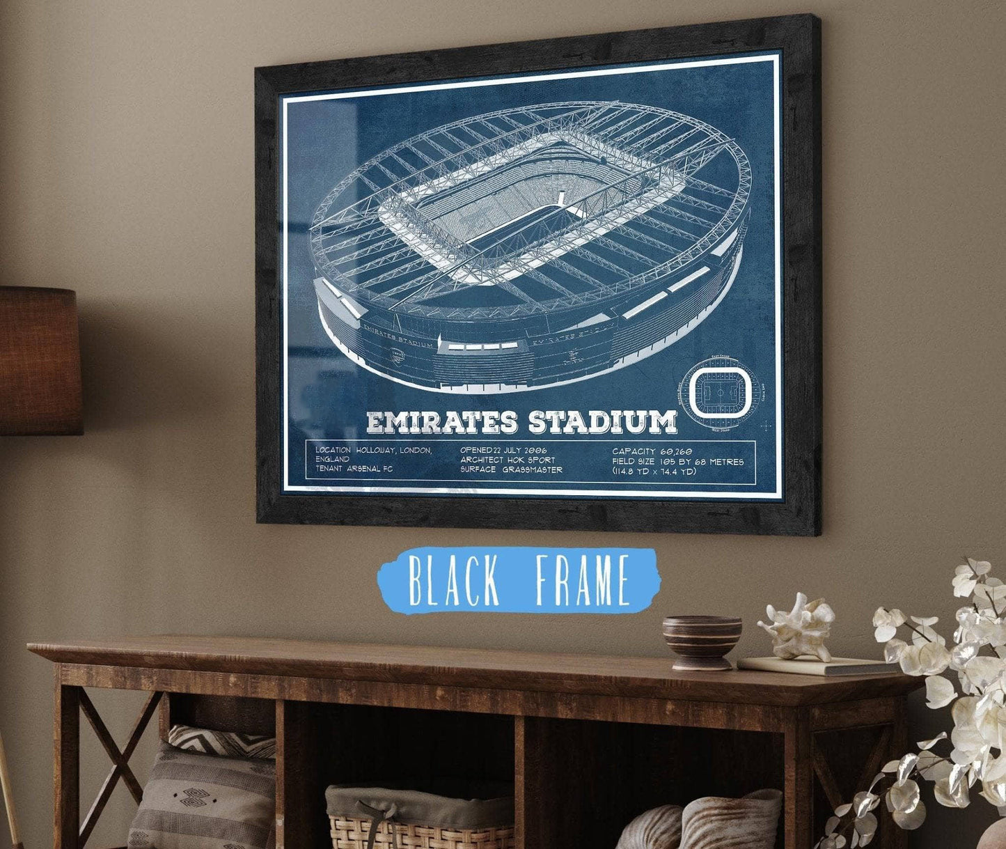 Arsenal Football Club Emirates Stadium Soccer Print