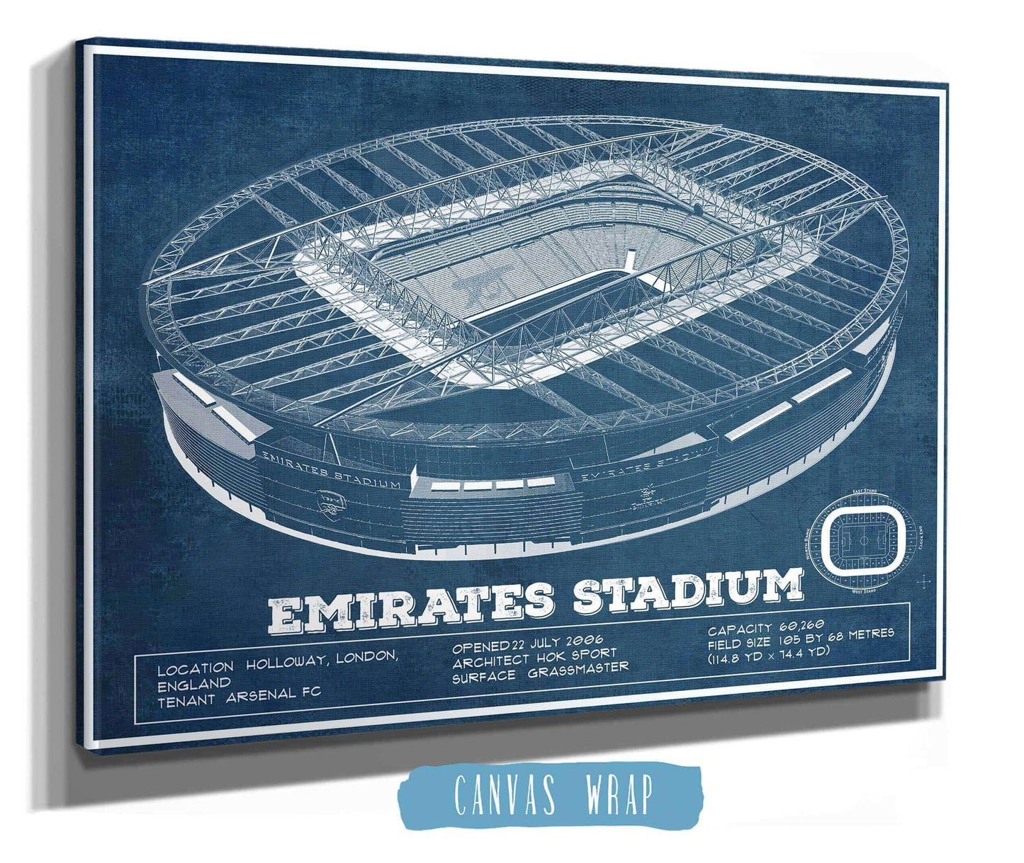 Arsenal Football Club Emirates Stadium Soccer Print