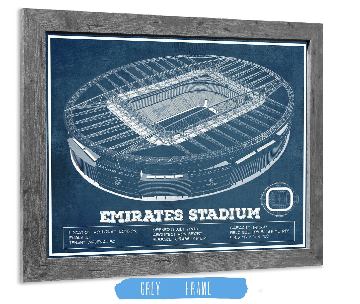 Arsenal Football Club Emirates Stadium Soccer Print