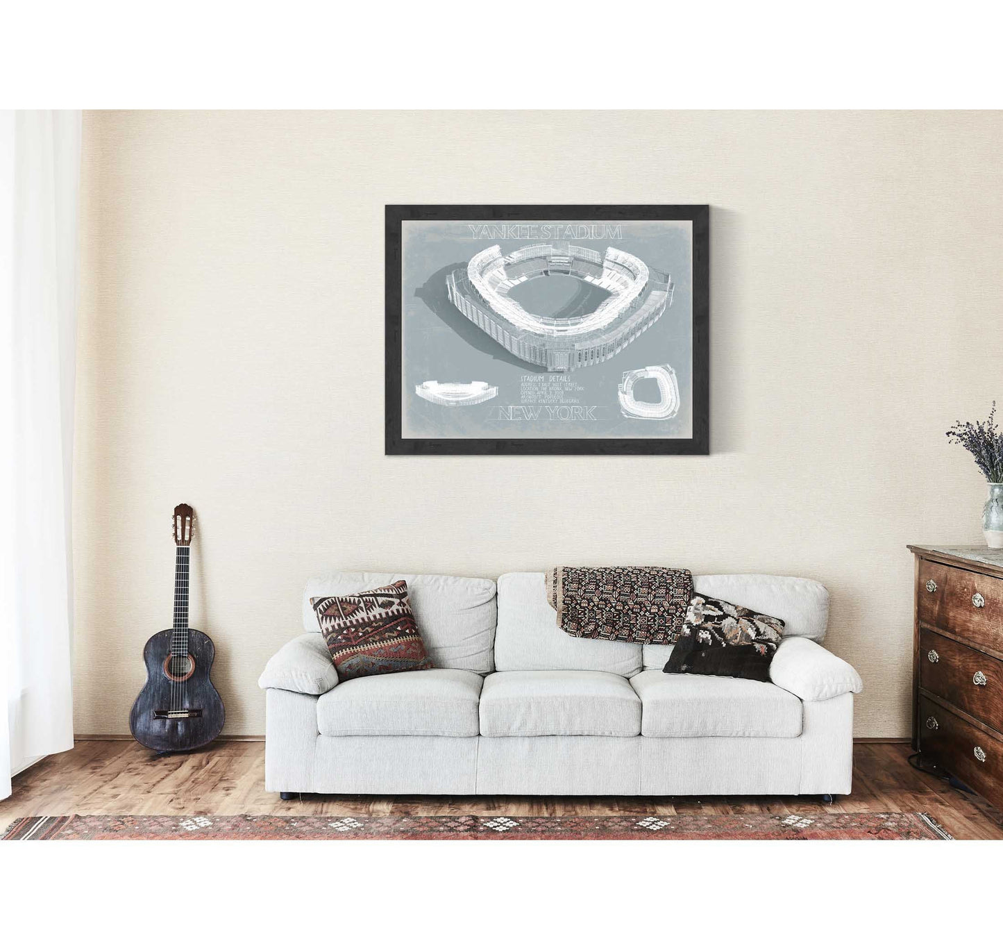 Yankee Stadium Wall Art - Original NY Yankees Fan Print