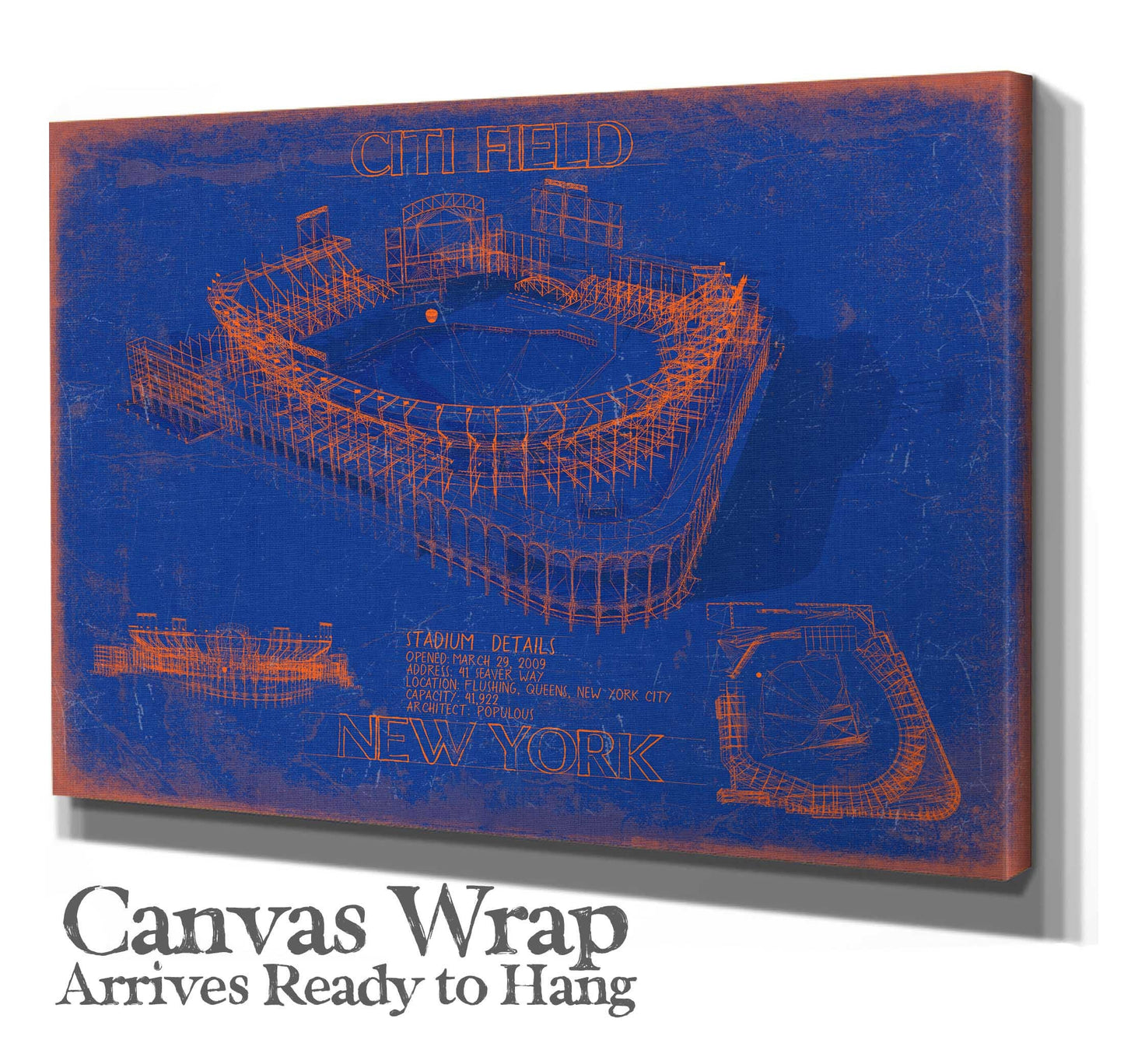 Citi Field Wall Art - Original New York Mets Wall Art