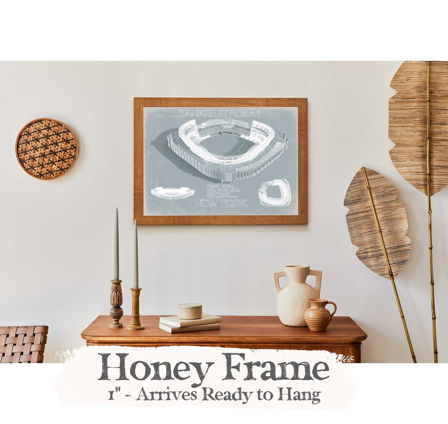 Yankee Stadium Wall Art - Original NY Yankees Fan Print