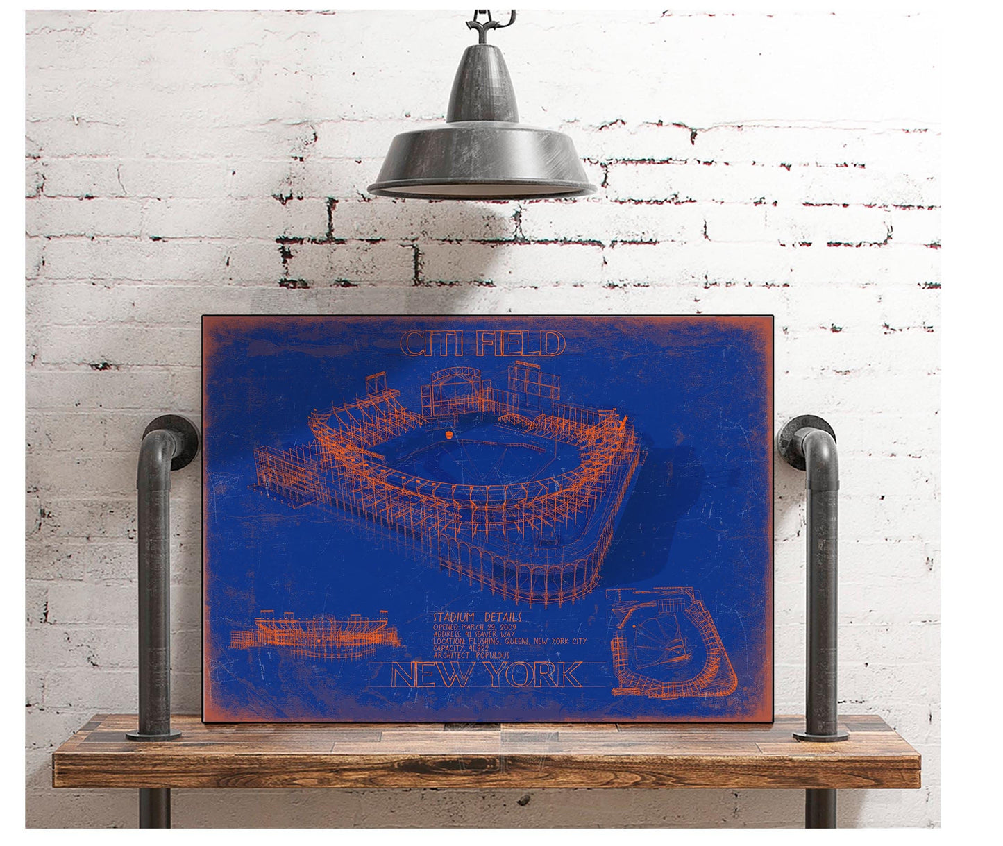 Citi Field Wall Art - Original New York Mets Wall Art