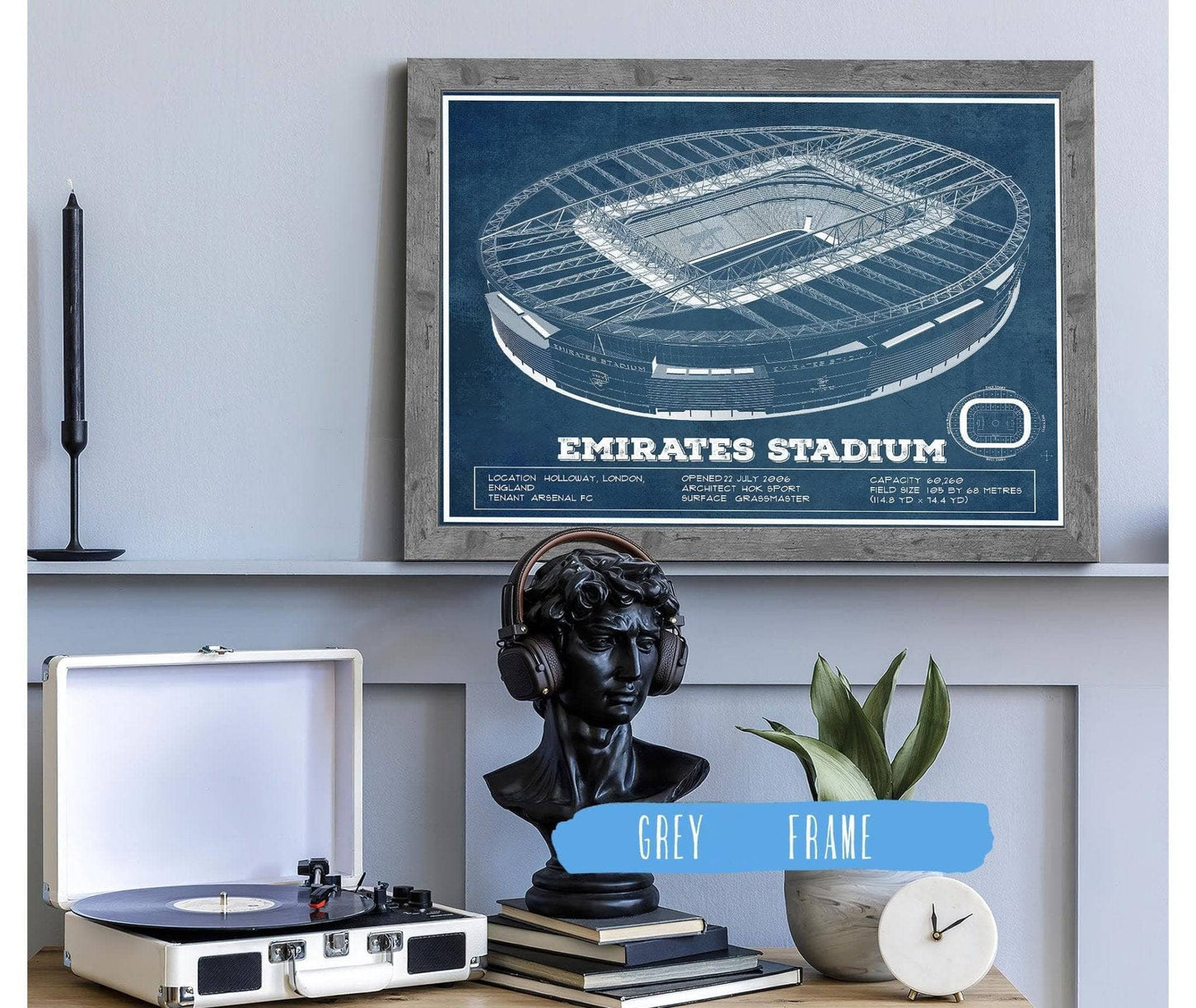 Arsenal Football Club Emirates Stadium Soccer Print